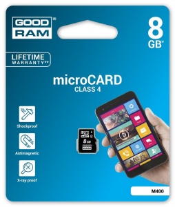 Card De Memorie GOODRAM Micro SDHC 8GB Class 4