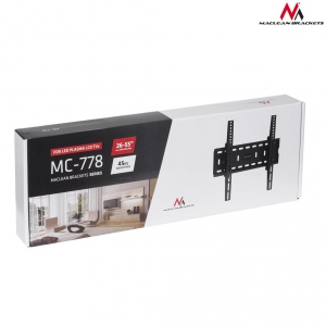 Maclean MC-778 Adjustable TV wall mount for LED 26-55-- 45kg max vesa 400x400