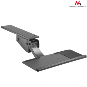 Maclean MC-795 Adjustable sub-keyboard keyboard holder for standing-seated work