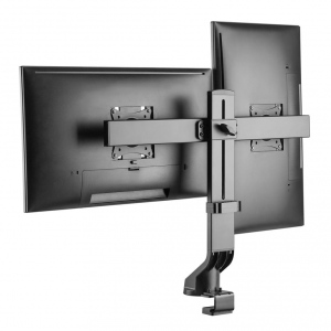 Suport Maclean MC-854 Holder for two monitors double 17 ---27-- 14kg VESA 75x75 100x100