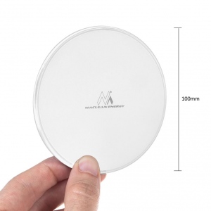 Maclean MCE250W wireless charger, Fast Charge, white