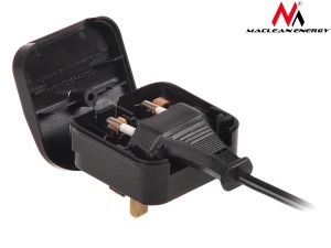 MACLEAN MCE71 Maclean MCE71 EU to UK Plug Mains Adapter