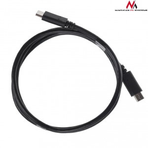 Maclean MCTV-846 - USB-C to USB-C - PowerDelivery - 1M