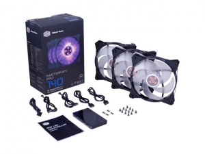 Cooler Procesor Cooler Master case fan MasterFan Pro 140 AP RGB Pack