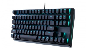 Tastatura Cu Fir Cooler Master MASTERKEYS MK 730CHERRY MX BROWN, Iluminata, Led Violet-Albastru, Neagra