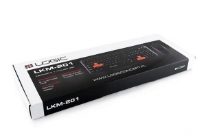 Kit Tastatura  + Mouse Logic LKM-201, Black