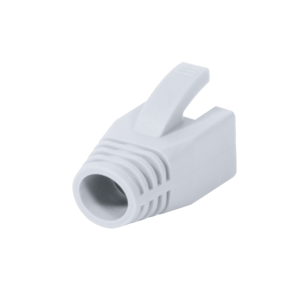 LOGILINK - Strain Relief Boot 8.0 mm for Cat.6 RJ45 plugs, white