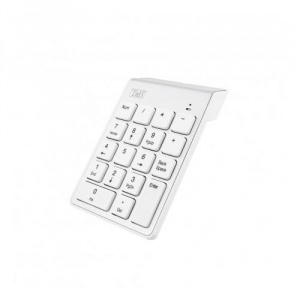 Tastatura Numerica Wireless TNB, 19 keys - USB dongle, White