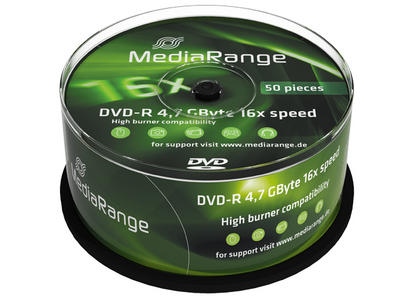 MediaRange  DVD-R 16x  Cake50