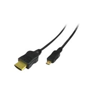 MediaRange HDMI Cable Version 1.4 with Gold-Plated black 1M