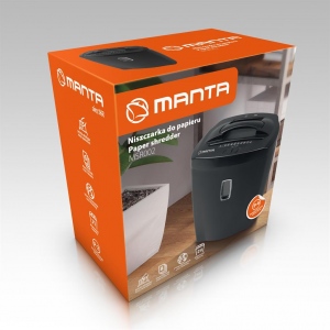 MANTA Paper shredder CD cards MSR002
