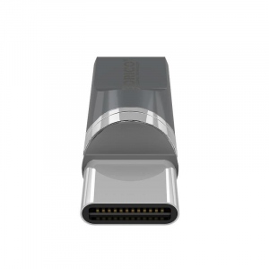 Adaptor magnetic Orico MT01 Micro USB - Type-C argintiu