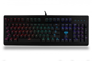 Tastatura Cu Fir Media-Tech COBRA PRO ABYSS- Professional mechanical gaming, Iluminata, Led Multicolor, Neagra
