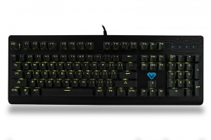 Tastatura Cu Fir Media-Tech COBRA PRO ABYSS- Professional mechanical gaming, Iluminata, Led Multicolor, Neagra