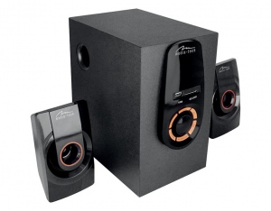 ZORKON 2.1 BT - 3-channels speaker set with Bluetooth and remote controller ,