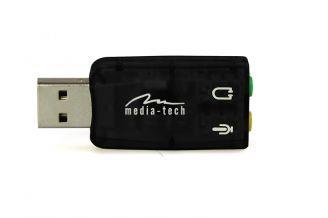 VIRTU 5.1 USB, is the perfect 3D Surround sound card for PCs and laptops,