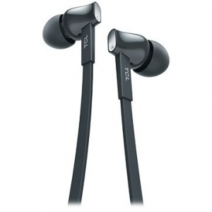 TCL In-ear Wired Headset, Strong Bass, Frequency of response: 10-22K, Sensitivity: 107 dB, Driver Size: 8.6mm, Impedence: 16 Ohm, Acoustic system: closed, Max power input: 20mW, Connectivity type: 3.5mm jack, Color Shadow Black