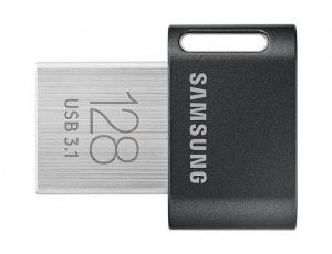 Memorie USB Samsung FIT Plus Gray 128GB USB 3.1 Black