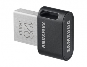 Memorie USB Samsung FIT Plus Gray 128GB USB 3.1 Black