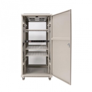 Linkbasic rack cabinet 19-- 42U 600x1000mm gri (smoky-gray glass front door)