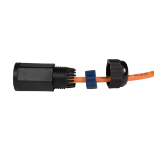 LOGILINK - Outdoor patch cable connector RJ45 female/female, IP67 waterproof