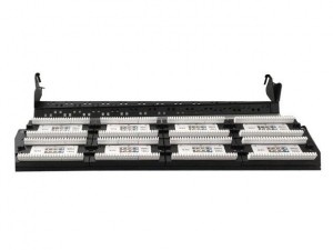 Gembird 19   patch panel 48 port 2U cat.5e with rear cable management