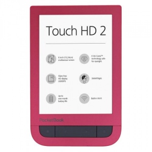 PocketBook Touch HD 2 Ruby Red - eBook Reader premium
