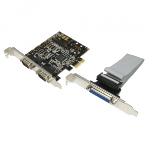 Card PCI-Express adaptor la 2 x SERIAL+ 1*PAR.
