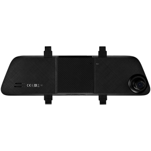 Prestigio RoadRunner 410DL, 6.86-- (1280x480) touch display, Dual camera: front - FHD 1920x1080@30fps, HD 1280x720@30fps, rear - VGA 640x480@30fps, CPU SSC8336, 2 MP CMOS GC2063 image sensor, 12 MP camera, 100° Viewing Angle, Mini USB, Motion Detection, G-sensor, Cyclic Recording, OVP, NTC, color/black, Plastic case
