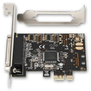 Card PCI-E x1 Axagon PCEA-P1, adaptor la 1x Parallel DB25 female, Include bracket Low Profile