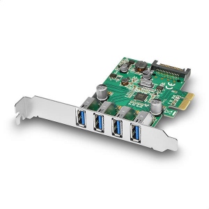 Adaptor Axagon PCI Express PCEU-43V, 4x USB3.0
