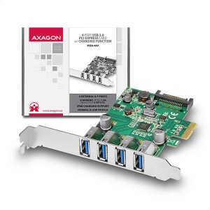 Adaptor Axagon PCI Express PCEU-43V, 4x USB3.0
