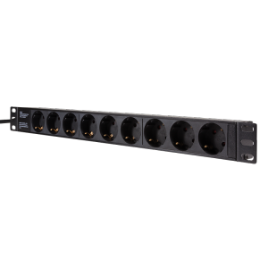 LOGILINK- 19--  power distribution unit with 9 german sockets without ON/OFF swi