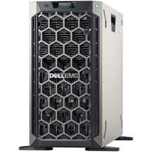 Server Tower Dell PowerEdge T340 Intel Xeon E-2224 3.4GHz(4C/4T),16GB(1x16) 3200MT/s DDR4 ECC UDIMM,1TB 7.2K RPM SATA,480GB SSD SATA(3.5