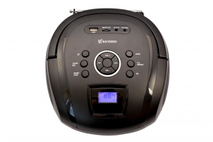Vakoss Boombox PF-6538K / Bluetooth/ FM/ USB/ Micro SD/ LCD ecran, negru