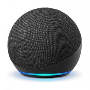 SmartGadget Amazon Echo Dot (4th Gen) Smart speaker with Alexa (usa) + EU adapter included  Charchoal, 