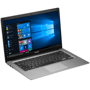 Laptop Prestigio SmartBook 141 C3  Core Intel Atom Z8350  2GB 64GB Flash Intel HD Graphics Windows 10 Home Dark Grey