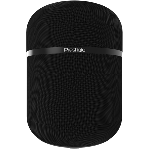 Prestigio Superior, portable speaker with output power 60W, BT5.0, TWS, NFC, 360° surround, built-in battery 12000 mAh (up to 10 hour battery life), hands free speakerphone support, touch control panel with backlight, USB charging port, black color.