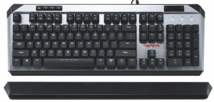 Tastatura Cu Fir PATRIOT VIPER V765 MECHANICAL RGB Kalih White, Waterproof, Iluminata, Led Multicolor, Gri-Negru