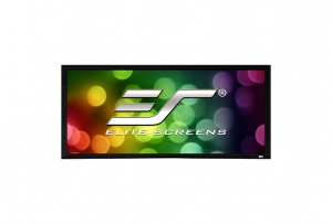 Ecran Fix Ultra Wide Acustic Pro Format 2.35:1,ez Frame Cinemascope Elitescreens R103WH1-Wide-A4K 241.7 x 102.9 cm