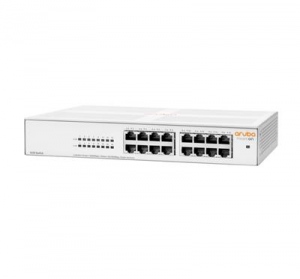 Hewlett Packard Enterprise Aruba Instant On 1430 16G Unmanaged L2 Gigabit Ethernet (10/100/1000) 1U White
