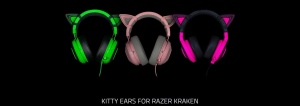 Razer Kitty Ears Kraken - Neon Purple