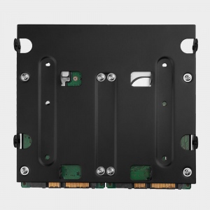 Bracket pentru montarea a 4 SSD/HDD de 2,5 inch in slot de 5.25 inch, RHD-435
