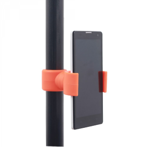 Gembird Universal clip holder for smartphone, orange