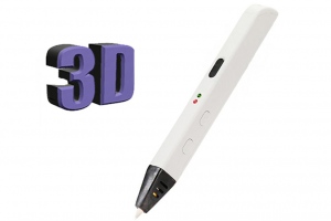 PowerNeed Sunen 3D Pen v. 4 Gen. 2016 - Stilou imprimare 3D, alb