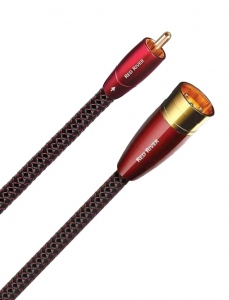 Cablu audio XLR - RCA  AudioQuest Red River, 3m