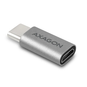 Adaptor Axagon USB 3.1 Type-C la USB Type-A RUCM-MFA, Aluminiu, Lungime 25mm, Argintiu