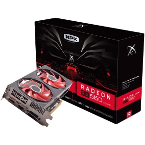 Placa Video XFX AMD Radeon RX 550 4GB GDDR5