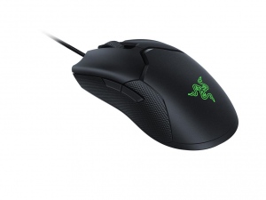 Mouse Cu Fir Razer Gaming Wired Viper Ambidextrous, Black