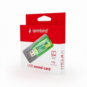 Placa de Sunet Externa Gembird Virtus SC-USB-01